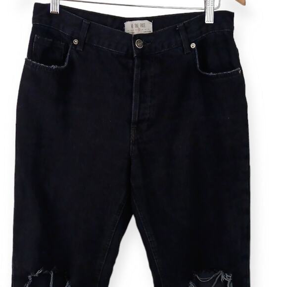 We The Free SZ 28 Maggie Straight Jean in Black - Picture 3 of 7